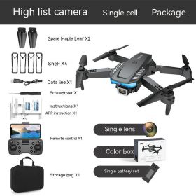 Remote Control Single Camera Drone; Aerial Photography Aircraft; Intelligent Obstacle Avoidance Drone; Hovering HD Photo Drone; HD Camera Shootin