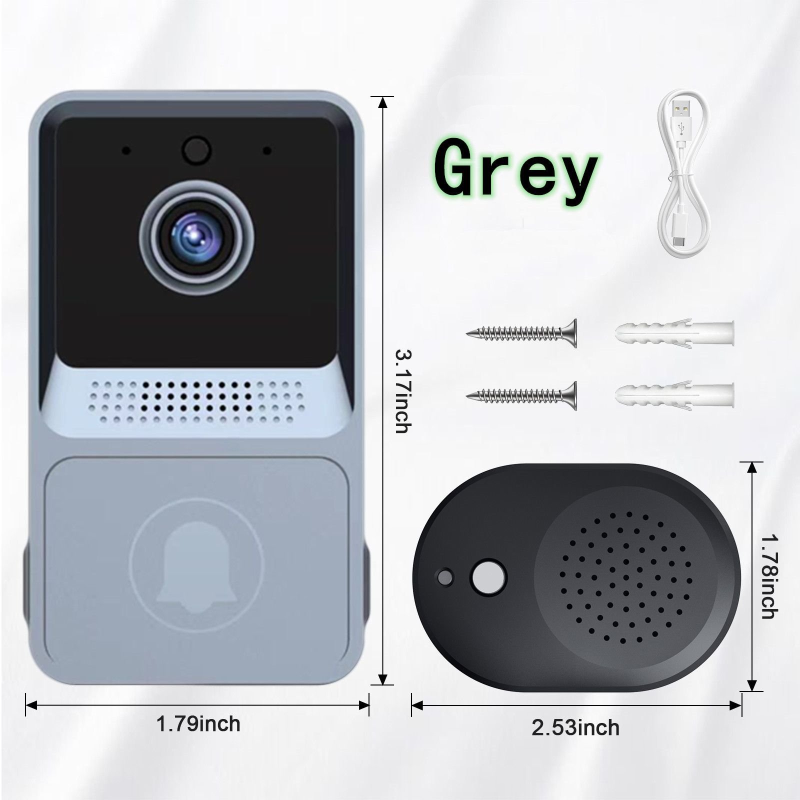 Smart Home Video Intercom WIFI Infrared Night Vision Outdoor Home ...