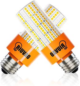 40W LED Corn Light Bulb, 320W Equivalent 5000LM, 5000K Daylight, Waterproof & 90% Energy Saving - E26 Base Corn Cob Light for Home, Garage