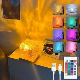 Ocean Wave Ceiling Projector,16 Colors Ocean Wave Light Projector, Water Ripple Ambient Night Light with Remote