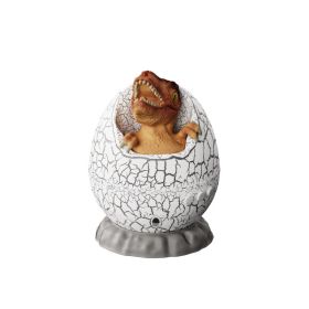 Cross-border Starry Sky Light, Cracked Translucent Dinosaur Egg Starry Sky Projection Light (Option: Brown)